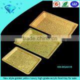 Hot Sale Table Top Clear Acrylic Bread Display Tray With Handles,acrylic Tray thumbnail-6