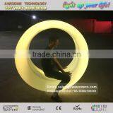 Outdoor Events Decorative Hanging Ring Shaped Led Illuminating Swing thumbnail-4