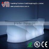 Sectional Wave Shape Bar Table/Illuminated Led Table/Light Up Led Bar Table thumbnail-1