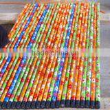 Hard Wood Flower Wooden Broom Handle in China thumbnail-1