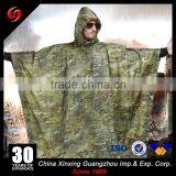 Military Camouflage Rain Poncho Light Weight PVC Military Ponchos , Army Raincoat 100% PVC Waterproof CP Muticam thumbnail-2