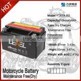 12V8AH Sealed Lead Acid Motorcycle Battery For Large Displacement Motorcycles MF (YTX9-BS) thumbnail-5