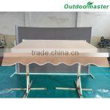 1.6x1.2M Folding Manual Sand Aluminum Awning Window thumbnail-1