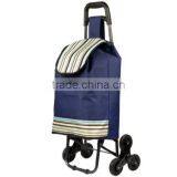 Promotional Shopping Trolley Bag With Wheels/Vegetable Shopping Trolley Bag thumbnail-3