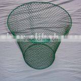 Garden Hose Homeware Green Metal Wire Garbage Bin