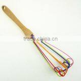 13009 Silicone Whisk With Wooden Handle thumbnail-3