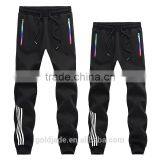 Stylish Stitching Track Pants Wholesale, Custom High Quality Cotton Sport Pants Men thumbnail-2