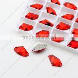 Exotic Axe Shape Crystal Sew on Stones Applique on Dresses/bags/shoes Factory Direct With High Quality! thumbnail-1