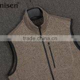 Best Selling Brown Windbreaker Kids Fleece Vest thumbnail-3