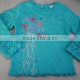 Baby Ruffle Sleeve T-shirts Baby Clothes thumbnail-3