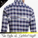 2015 New Style Fashionable Design Your Own 100% Cotton Custom Long Sleeve Flannel Mens Shirt thumbnail-2