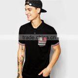 Custom Men's Two Color Polo Shirt Cheap Wholesale Two Color Polo Shirt thumbnail-1