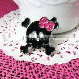 Cute Girly Skull Rings, Fashion Enamrl Skull Rings, Lovely Rings for Girls thumbnail-1