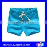 Women Summer Elastic Waist Cotton Shorts Breathable Short Pants Casual Shorts Custom thumbnail-2