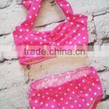 2017 Seaside Fashion Pink Baby Girl Swimsuit Two Pieces Popular Baby Swimsuit thumbnail-1