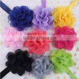 2014 New Style Fashion Chiffon Headband Hairband Baby Girl Flowers Headbands With Elastic Kids' Hair Accessories Baby Headwear thumbnail-3