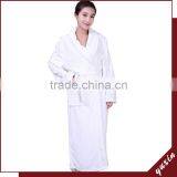 Hotel Bathrobe 100% Cotton Fleece Robe Towel Robe Breathable Hotel BathRobe RS010 thumbnail-1