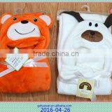 2016 New Comfortable Animal Hooded Infant Blanket thumbnail-5