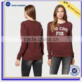 2016 Wensfashion Sweatshirt Shop Costume Women Leather Long Sleeved Pullover Sweatshirts thumbnail-2