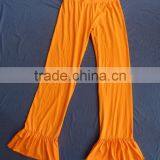 Factory OEM Custom Women New Design Yoga Pants Ruffle Capri Leggings Sportswear Activewear thumbnail-3