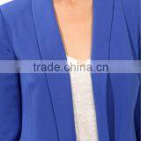 Shawl Collar Cutaway Blazer thumbnail-5