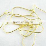 250PCs Gold Plated Ear Wires 24x11mm thumbnail-3