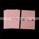 Paper Wedding Party Name Place Cards Heart Bride and Groom Hollow Pink Glitter thumbnail-3