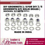 12 Piece Leather Craft Grommets for Wholesle
