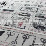 Cotton Fabric Linen Fabric for DIY Bags Bolster Table Cloth Tablecloth thumbnail-3