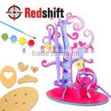 OEM Wooden Toys Design Your Own Love Bird Wooden Jewelry n Holder thumbnail-4