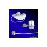 14-Piece Polished Chrome Finished Bathroom Hardware thumbnail-1