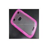 newest design case for blackberry BB9900 9930 rubber case with 3 colors