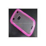 Newest Design Case for Blackberry BB9900 9930 Rubber Case With 3 Colors thumbnail-1