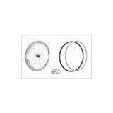 Silver, Black Ground Finish Aluminum Bicycle Wheel For Wheel Chair thumbnail-1