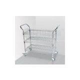 3 Tiers Medical Industrial Utility Cart thumbnail-3
