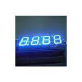 Ultra Bright  Blue 0.56-inch 4-Digit Anode 7 Segment LED Clock Dislay for Microwave  50.4*19*8mm