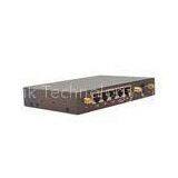Public Hotspot LTE 4G Industrial Cellular Router With 4xLAN 1xWAN 1xRS232