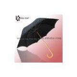 Stick Wooden Rain Umbrella thumbnail-1