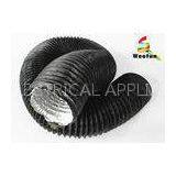 HVAC Vent Non Insulated Flexible Duct Flame Retardant PVC Aluminum Foil thumbnail-1