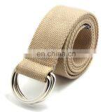 2015 Leisure Pure Color Canvas Webbing Belt Wholesale thumbnail-4