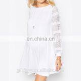 Wholesale Fashion Korean Swing Dress With Seam Detail Pregnant Maternity Design thumbnail-4