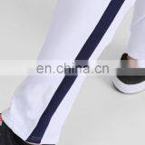 100% Polyester White Custom Tracksuit Buttoms for Men thumbnail-6