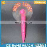 New Fashion Batteries Changed Cutom Led Fan Pen thumbnail-2