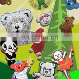 Cartoon toy bear teddy embroidery design patch for kids clothes