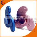 2017 Hot New Products Stress Black Aluminum Metal Fidget Hand Spinner Toys