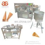 High Efficiency Snow Sugar Cone Maker Pizzelle Making Machine Price Cone Machines Ice Cream thumbnail-2