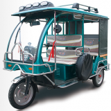 AKA4 Electric Battery Rickshaw Passenger Tricycle, Trike Vehicle, Taxi Passenger Three Wheelers thumbnail-2