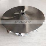 T04E 66.10/92.61mm 11+0 Blades Turbo Milling/aluminum 2618/billet Compressor Wheel for Racing thumbnail-3