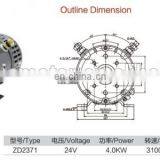 ZD2371 DC Motor 24V 4KW 3100RPM thumbnail-6