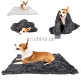 New warm and comfortable plush double-layer pet mat dog and cat fleece blanket